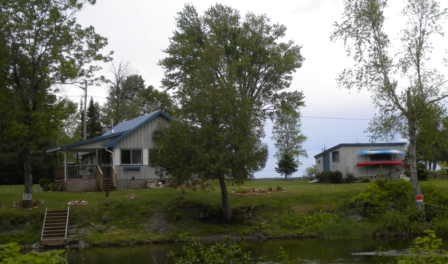 Cross Lake, Maine Vacation real estate for sale Outstanding Camp at Cross Lake